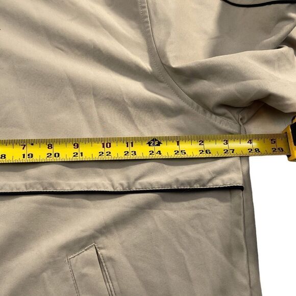 Callaway Men's Waterproof Full Zip Softshell Golf Windbreaker Jacket Beige XL - Picture 7 of 11